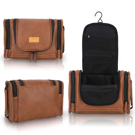 hanging toiletry bags for men.